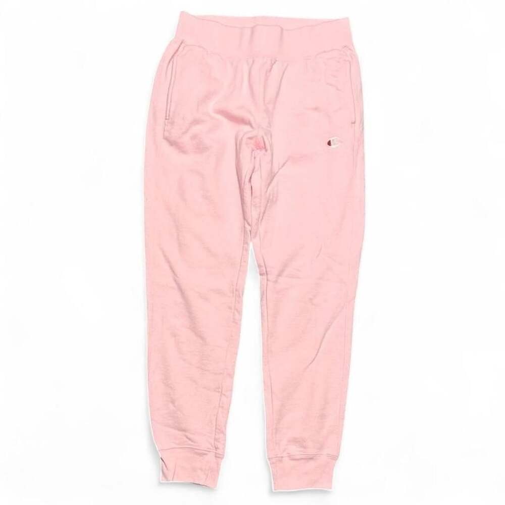 Champion Reverse Weave Pink Sweatpants Medium